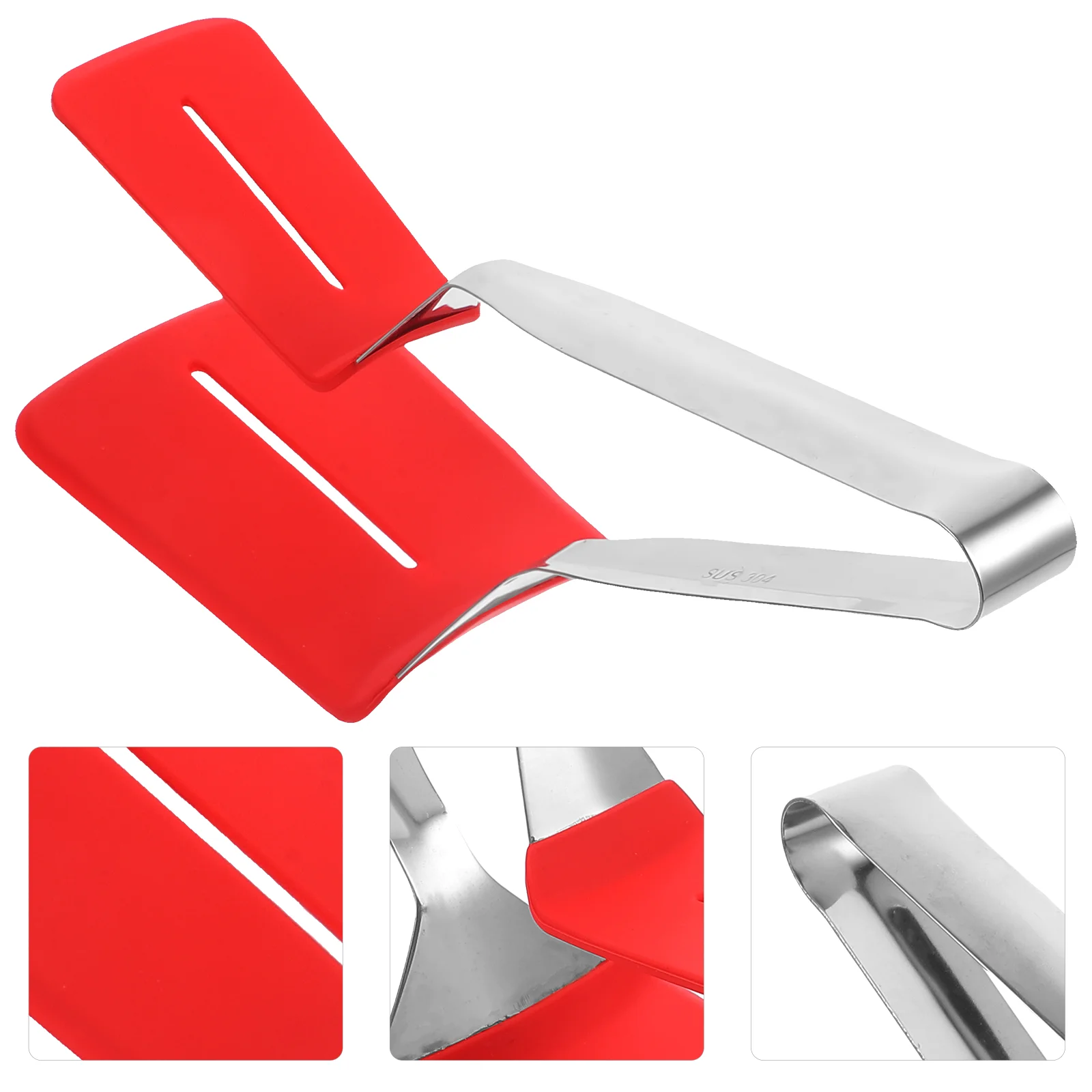 Fish Spatula Steak Barbecue Tong Kitchen Cooking Household BBQ Essential Silica Gel Flipping Bread Clips
Fish Spatula Steak Barbecue Tong Kitchen Cooking Household BBQ Essential Silica Gel Flipping Bread Clips