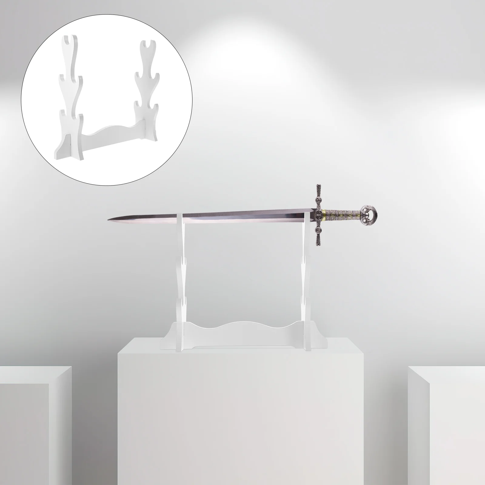 Stand Holder Wooden Desktop Mount Wall Tabletop Bracket Medieval Katana Display Hanger Chinese Lightsaber
Stand Holder Wooden Desktop Mount Wall Tabletop Bracket Medieval Katana Display Hanger Chinese Lightsaber