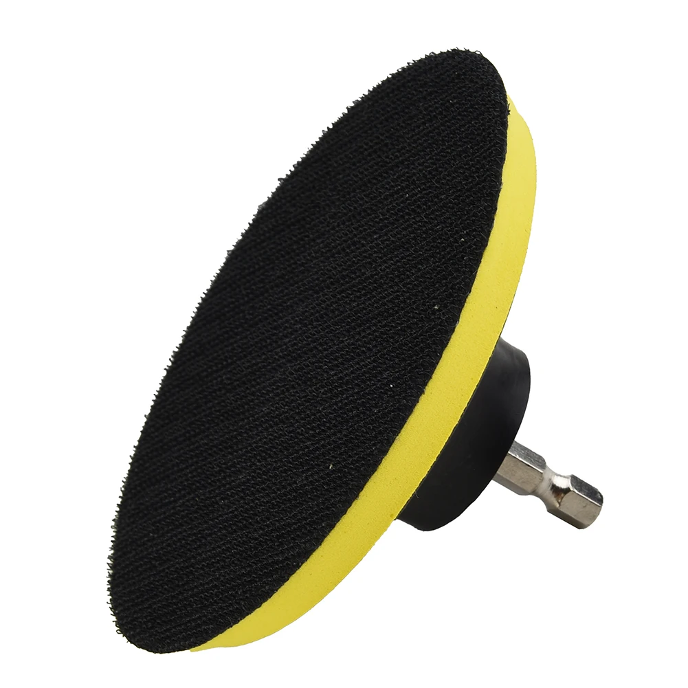 

Sanding Pads 4 Inch 100mm Hook And Loop Buffing Pad Rotary Backing Pad With M10 Drill Adapter Grinders Electric Drill Parts