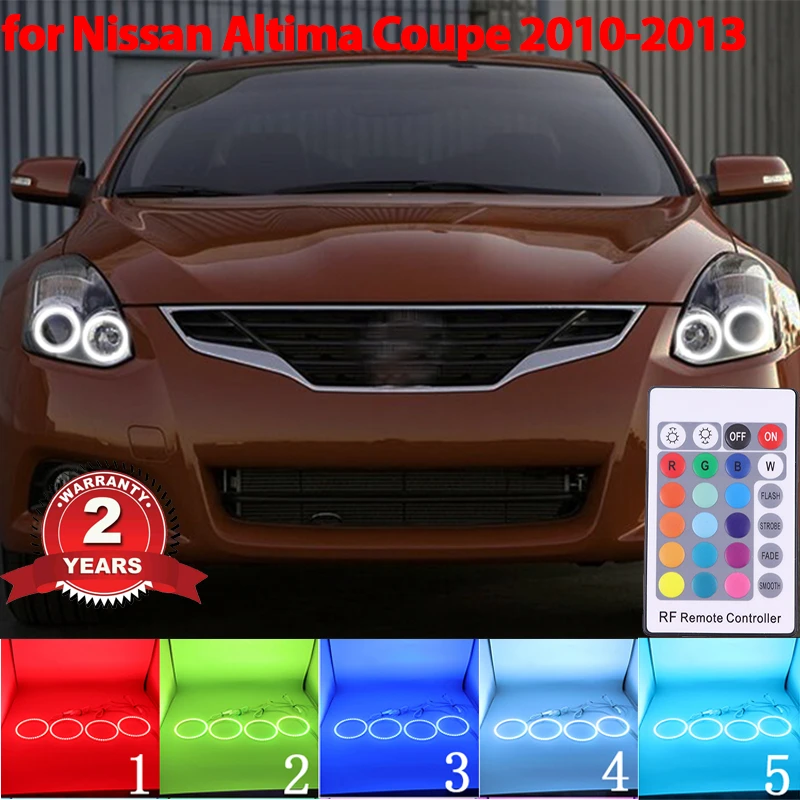 LED Angel Eyes Kit Halo Ring Headlight Lamps For Nissan Altima Coupe 2010-2013 Ultra Bright Refit RGB multi-color Remote Control
LED Angel Eyes Kit Halo Ring Headlight Lamps For Nissan Altima Coupe 2010-2013 Ultra Bright Refit RGB multi-color Remote Control
