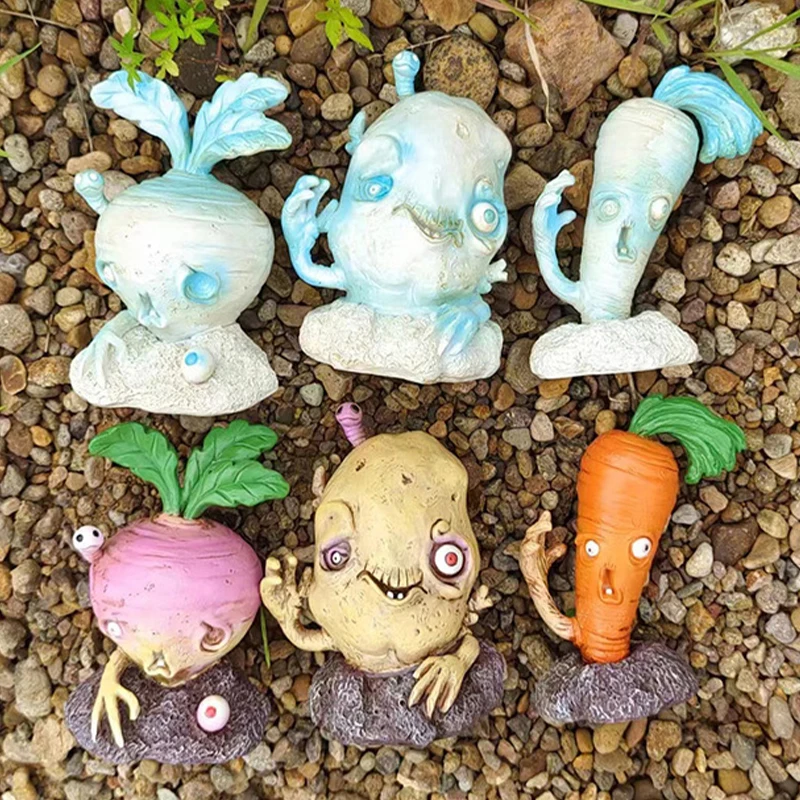 Creative Fruit and Vegetable Zombie Decorative Figurines Halloween Decoration Crafts Ornament Garden Home Decoration Accessories
Creative Fruit and Vegetable Zombie Decorative Figurines Halloween Decoration Crafts Ornament Garden Home Decoration Accessories