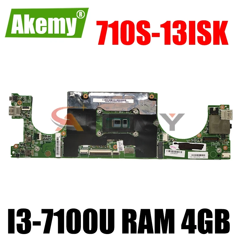 LS710 15238-1 Original Motherboard For Lenovo Ideapad 710S-13ISK Xiaoxin Air 13 with I3-7100U RAM 4GB Laptop Motherboard 
LS710 15238-1 Original Motherboard For Lenovo Ideapad 710S-13ISK Xiaoxin Air 13 with I3-7100U RAM 4GB Laptop Motherboard