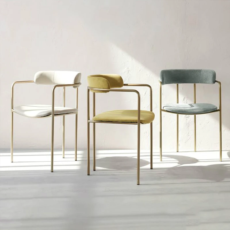 Modern Luxury Dining Chairs Designer Gold Legs Minimalist Waiting Chairs Adults Lounge Lazy Fauteuil Salon Household Essentials
Modern Luxury Dining Chairs Designer Gold Legs Minimalist Waiting Chairs Adults Lounge Lazy Fauteuil Salon Household Essentials