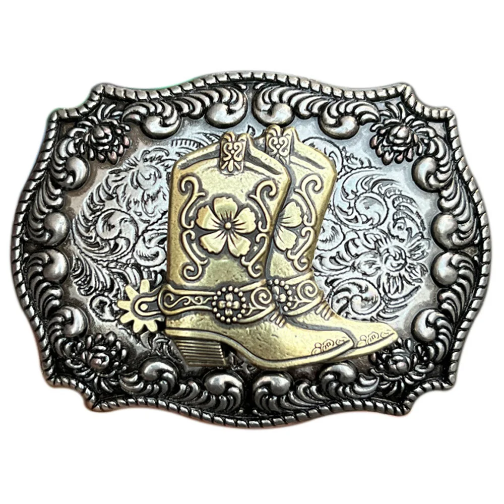 Western Cowboy Riding Boots Belt Buckle for Men Zinc Alloy Metal Fashion European Carved Flower Design Hebillas Dropshpping
Western Cowboy Riding Boots Belt Buckle for Men Zinc Alloy Metal Fashion European Carved Flower Design Hebillas Dropshpping