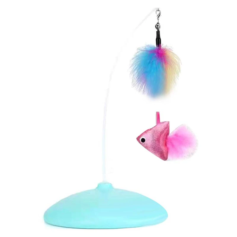 Automatic Electric Rotating Cat Toy Colorful Animal Shape Plastic Funny Pet Dog Kitten Interactive Training Toys
Automatic Electric Rotating Cat Toy Colorful Animal Shape Plastic Funny Pet Dog Kitten Interactive Training Toys