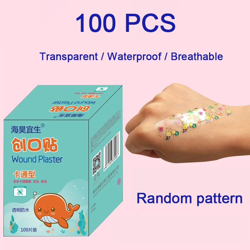 100Pcs Cartoon Animal Pattern Band Aid Hemostasis Adhesive Bandages First Emergency Kit Wound Plaster Patches For Kids
100Pcs Cartoon Animal Pattern Band Aid Hemostasis Adhesive Bandages First Emergency Kit Wound Plaster Patches For Kids