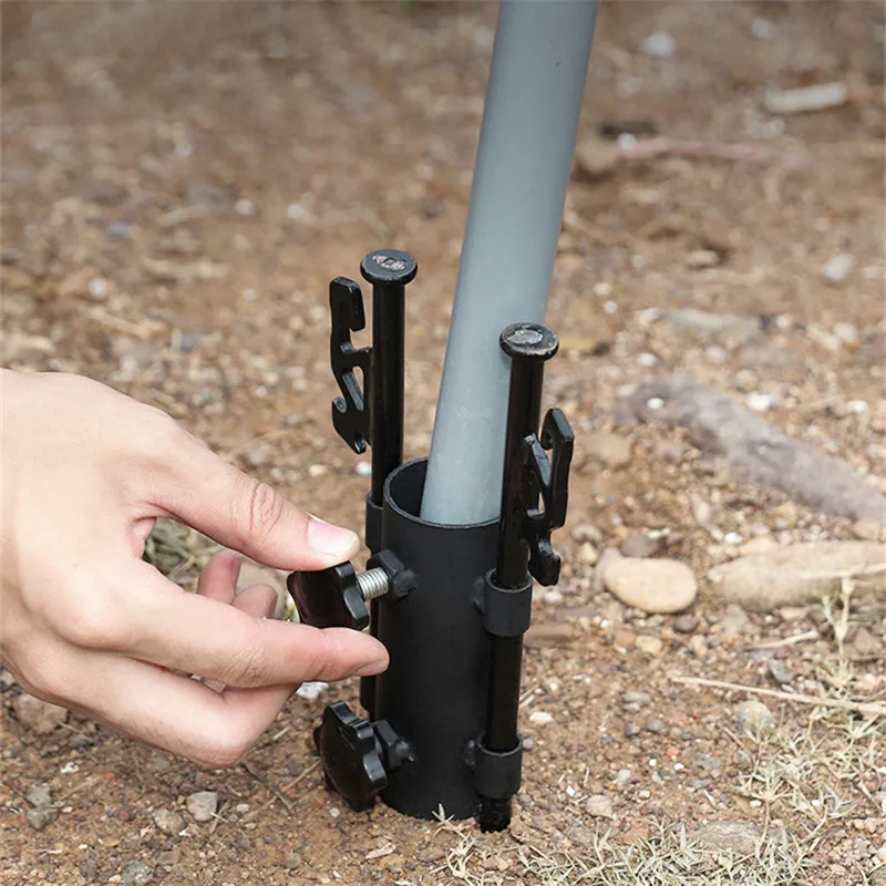 Portable Awning Rod Holder Outdoor Camping Canopy Rod Metal Fixed Tube Windproof Fishing BBQ Tent Awning Pole Tools Accessories
Portable Awning Rod Holder Outdoor Camping Canopy Rod Metal Fixed Tube Windproof Fishing BBQ Tent Awning Pole Tools Accessories