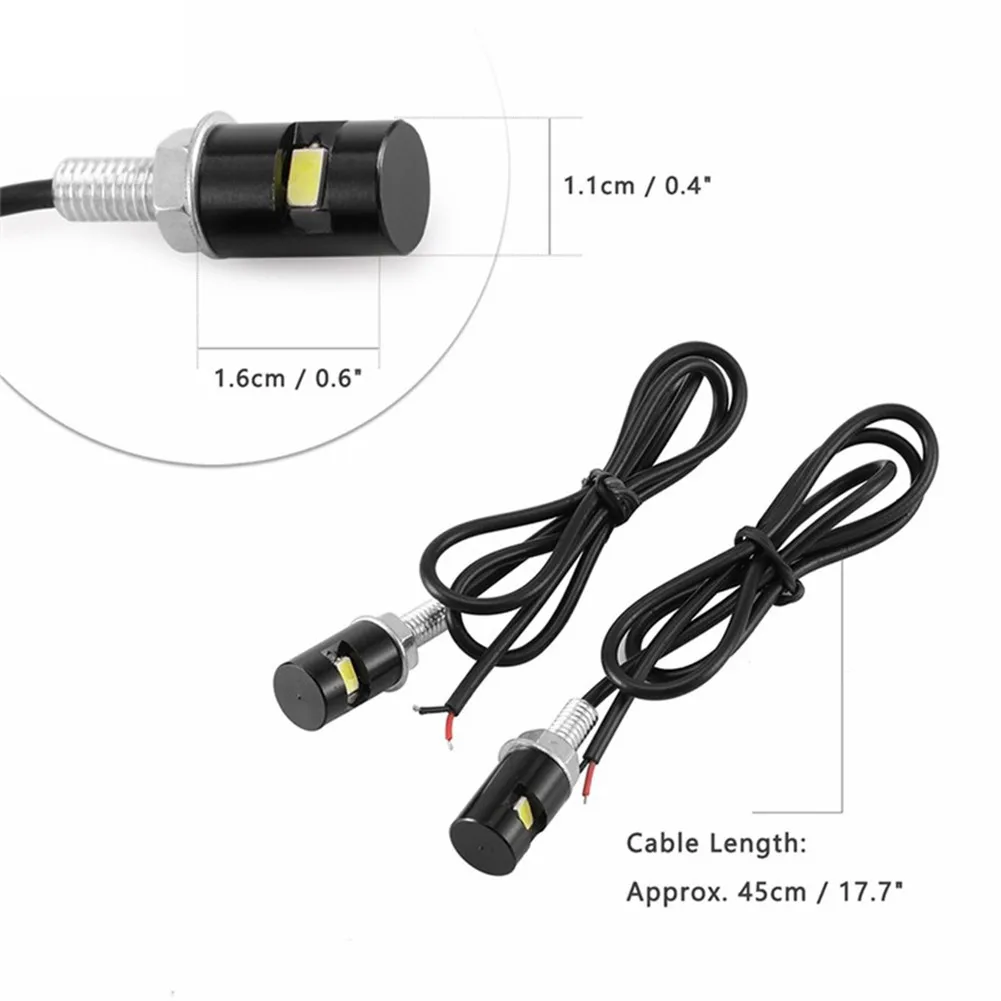 1PC Car Motorcycle Number License Plate Lights 12V LED Auto Tail Bolt Lamps Universal Lighting Lamps
1PC Car Motorcycle Number License Plate Lights 12V LED Auto Tail Bolt Lamps Universal Lighting Lamps