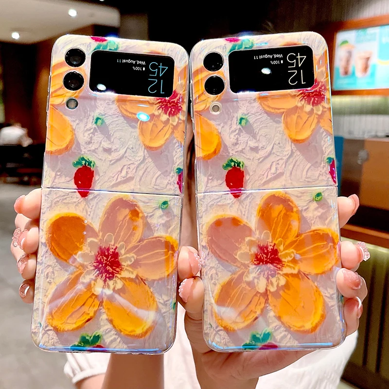 ZFlip3 Funda Case For Samsung Galaxy Z Flip 3 Yellow Sun Oil Painting Flower Soft Mobile Phone Case Cover
ZFlip3 Funda Case For Samsung Galaxy Z Flip 3 Yellow Sun Oil Painting Flower Soft Mobile Phone Case Cover