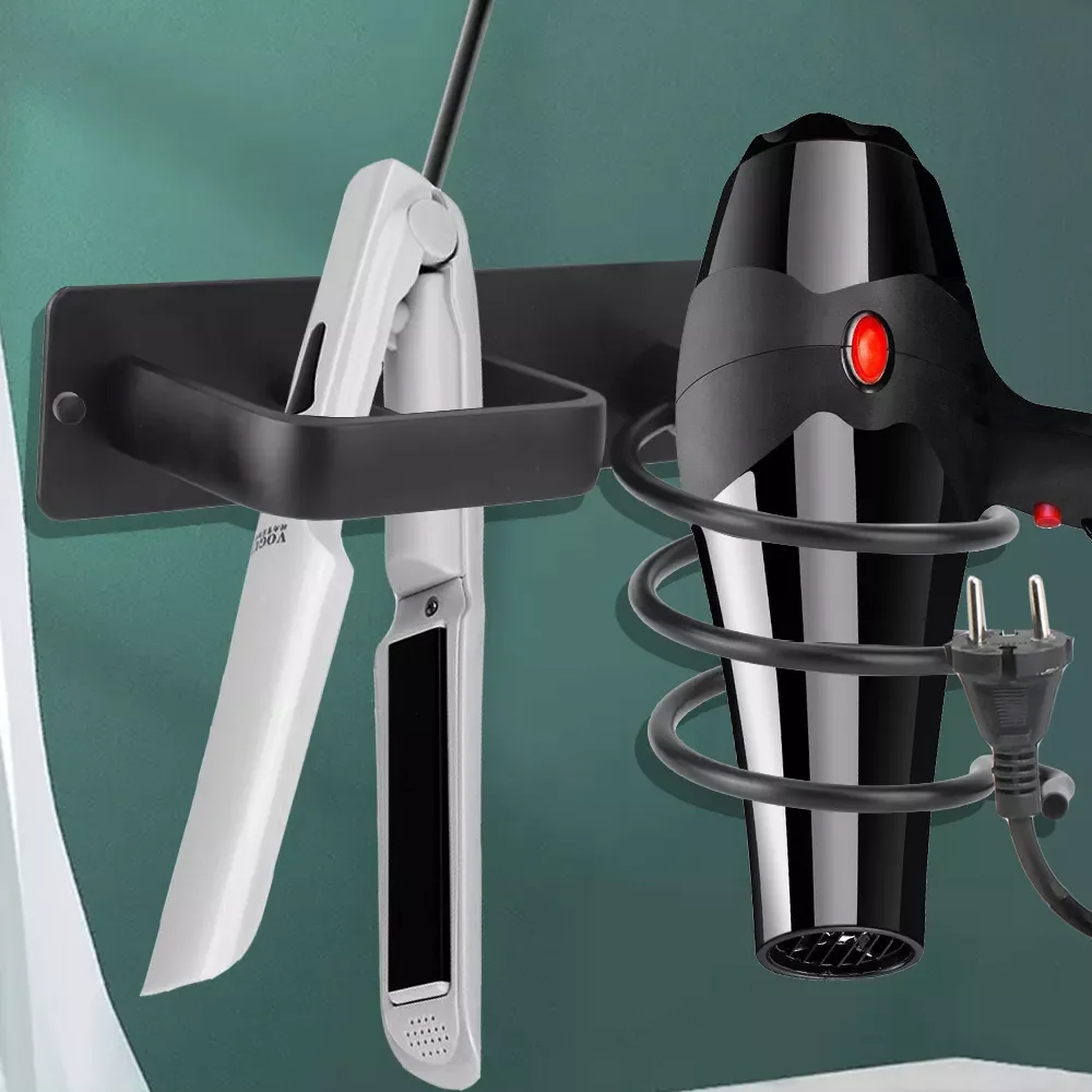 Mounted Hair Dryer Holder Bathroom Shelf Storage Accessories Hair Straightener Holder Storage Rack Rack Organizer
Mounted Hair Dryer Holder Bathroom Shelf Storage Accessories Hair Straightener Holder Storage Rack Rack Organizer