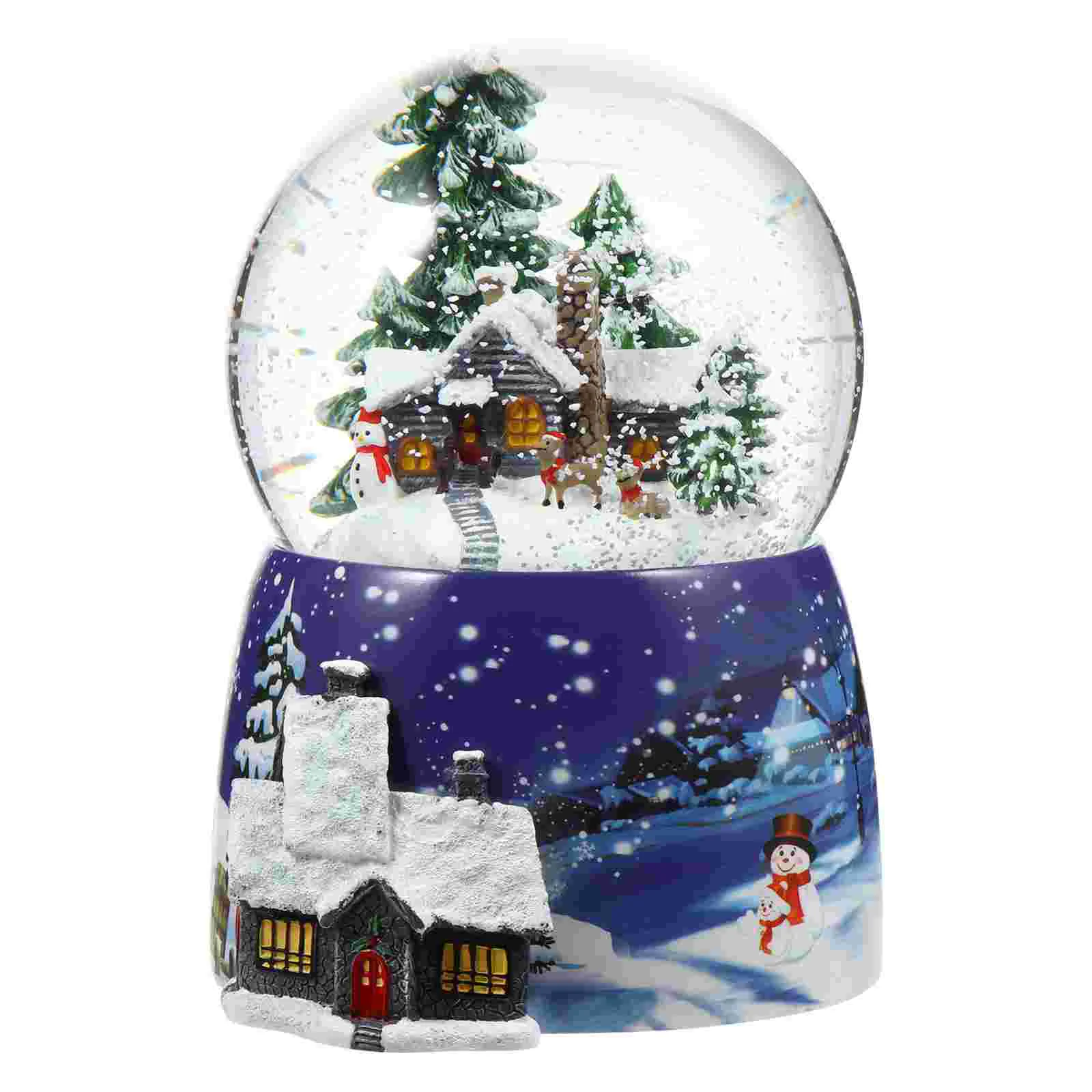 Christmas Snowmusical Globesbox Globe Winter Holiday Crystal Resin Scene Water Table Decoration
Christmas Snowmusical Globesbox Globe Winter Holiday Crystal Resin Scene Water Table Decoration