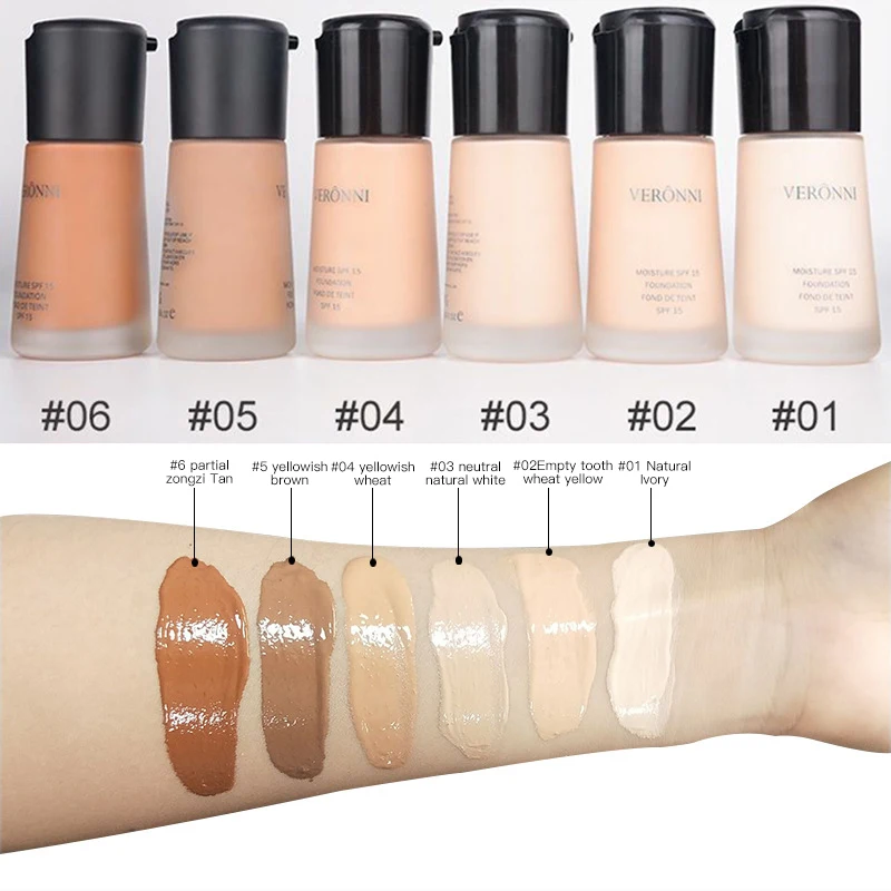 30ml Base Face Liquid Foundation Cream Full Coverage Concealer Oil-control Dark Skin Face Contour Makeup Foundation Bronzer
30ml Base Face Liquid Foundation Cream Full Coverage Concealer Oil-control Dark Skin Face Contour Makeup Foundation Bronzer