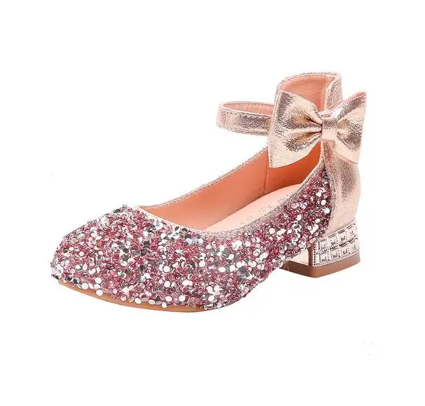 Children Flower Kids Little Girls Spring High Heels Sequins Princess Dress Shoes For Girls Wedding And Party Dance Shoes New
Children Flower Kids Little Girls Spring High Heels Sequins Princess Dress Shoes For Girls Wedding And Party Dance Shoes New