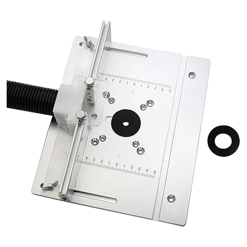 Aluminium Router Table Insert Plate Table Insert Plate Router Trimmer Woodworking Wood Router Insert Plate Tool
Aluminium Router Table Insert Plate Table Insert Plate Router Trimmer Woodworking Wood Router Insert Plate Tool