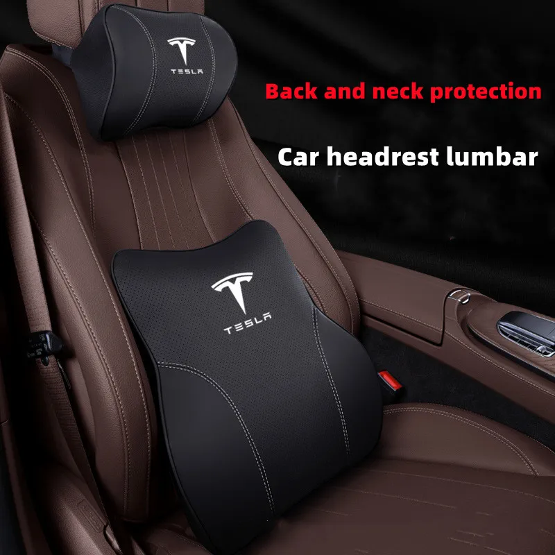 Автомобильная поясничная подушка для Tesla Model 3 X Y S 2022, автомобильные принадлежности, кожаные автомобильные подушки на подголовник шеи Tesla Model Y 2023, аксессуары
Автомобильная поясничная подушка для Tesla Model 3 X Y S 2022, автомобильные принадлежности, кожаные автомобильные подушки на подголовник шеи Tesla Model Y 2023, аксессуары