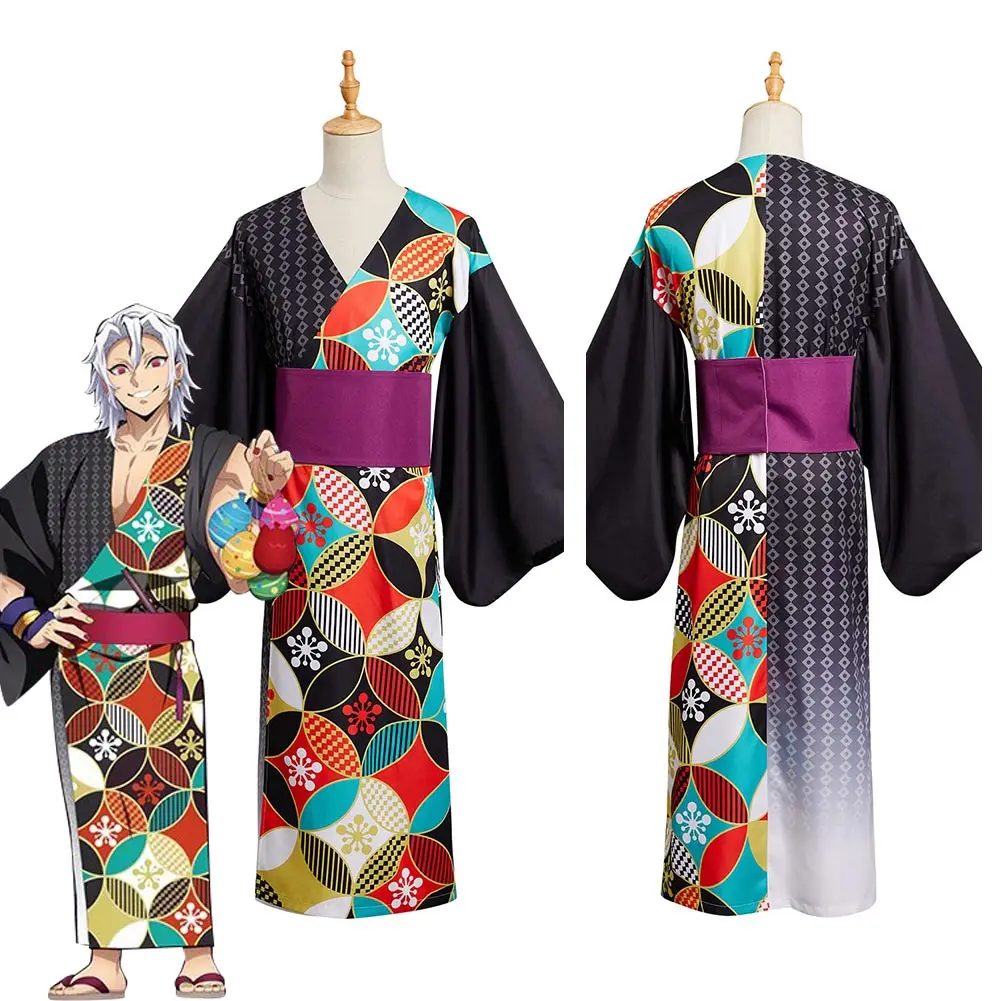 Demon Slayer Uzui Tengen cosplay CostumeSummer Kimono Outfits Halloween Carnival Suit
Demon Slayer Uzui Tengen cosplay CostumeSummer Kimono Outfits Halloween Carnival Suit