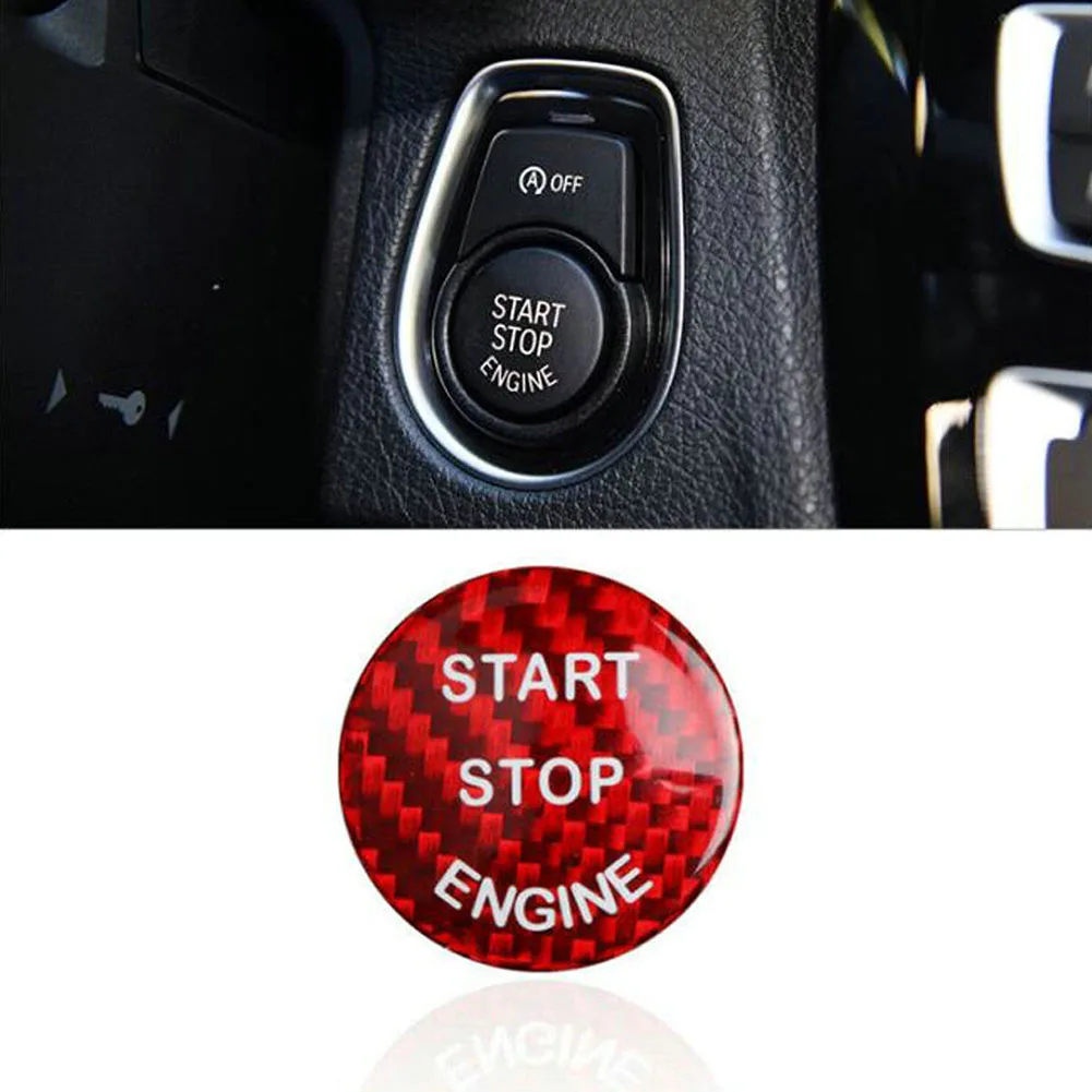 Carbon Fiber Car Cap Sticker For BMW Keyless Start Stop Button 1 2 3 4 5 6 7 X3 Button Cover Trim Circle
Carbon Fiber Car Cap Sticker For BMW Keyless Start Stop Button 1 2 3 4 5 6 7 X3 Button Cover Trim Circle
