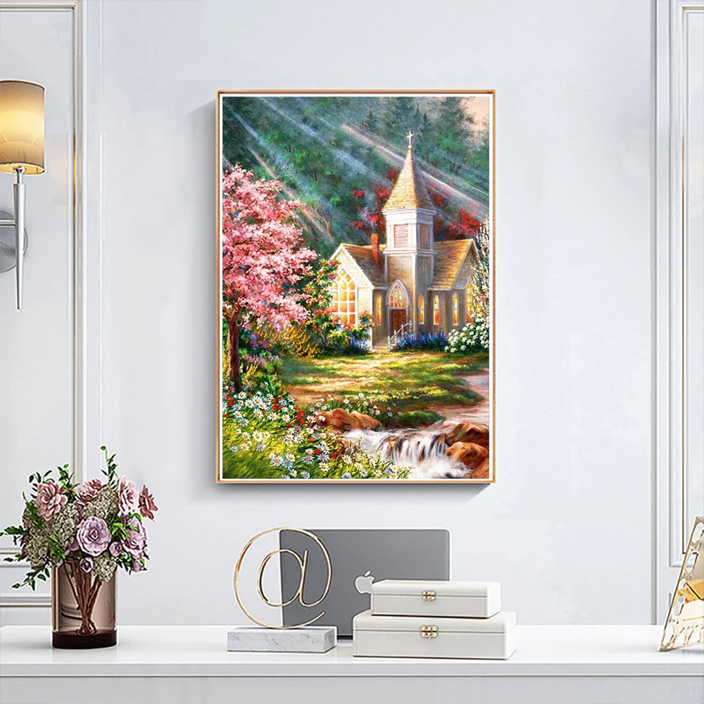 Landscape 5D Diamond Painting DIY Diamond Mosaic Home Painting Full Rhinestone Embroidery Cross Stitch Kit Home Decor
Landscape 5D Diamond Painting DIY Diamond Mosaic Home Painting Full Rhinestone Embroidery Cross Stitch Kit Home Decor