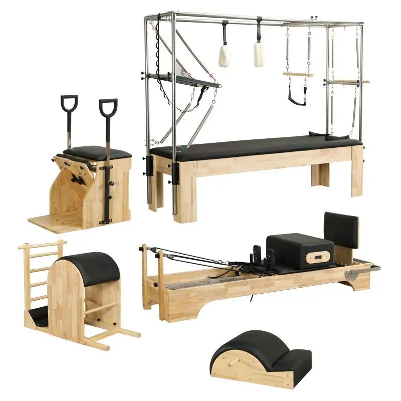 Wood Body Balance Professional Pilates Reformer Custom White Oak Pilates Core Training Bed
Wood Body Balance Professional Pilates Reformer Custom White Oak Pilates Core Training Bed