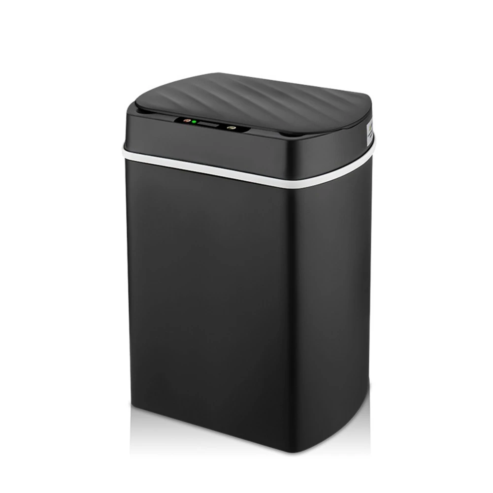 Smart Trash Can for Kitchen House Dustbin Wastebasket Bathroom Automatic Sensor Trash Can Garbage Black 15L
Smart Trash Can for Kitchen House Dustbin Wastebasket Bathroom Automatic Sensor Trash Can Garbage Black 15L