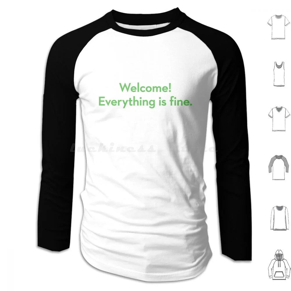 Welcome! Everything Is Fine-The Good Place Hoodie cotton Long Sleeve Welcome Everything Is Fine Fine Good Place The
Welcome! Everything Is Fine-The Good Place Hoodie cotton Long Sleeve Welcome Everything Is Fine Fine Good Place The