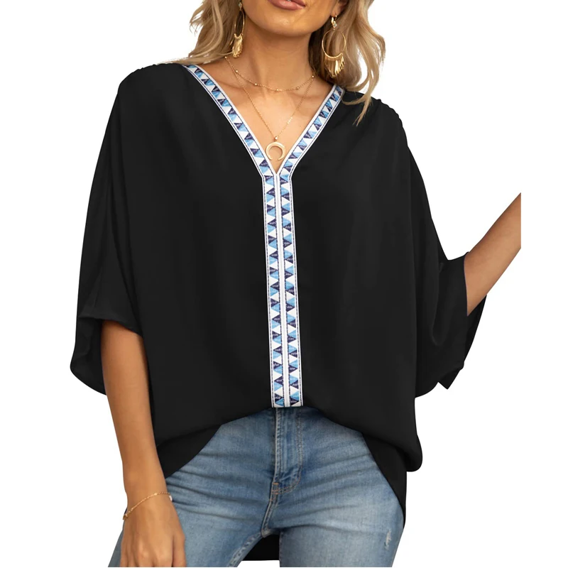 Oversized T-Shirts For Women Blouse 2023 Batwingsleeve Tshirt Female Chiffon Tees Large Size Y2k Clothing Loose Casual Top Women
Oversized T-Shirts For Women Blouse 2023 Batwingsleeve Tshirt Female Chiffon Tees Large Size Y2k Clothing Loose Casual Top Women