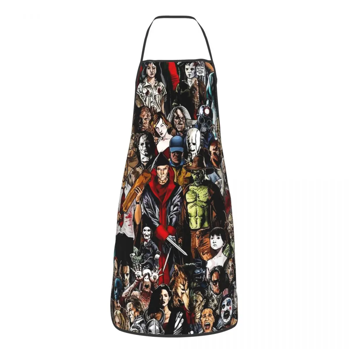 Unisex Horror Movie Character Collection Apron Kitchen Chef Cooking Baking Bib Men Women Halloween Tablier Cuisine for Gardening
Unisex Horror Movie Character Collection Apron Kitchen Chef Cooking Baking Bib Men Women Halloween Tablier Cuisine for Gardening