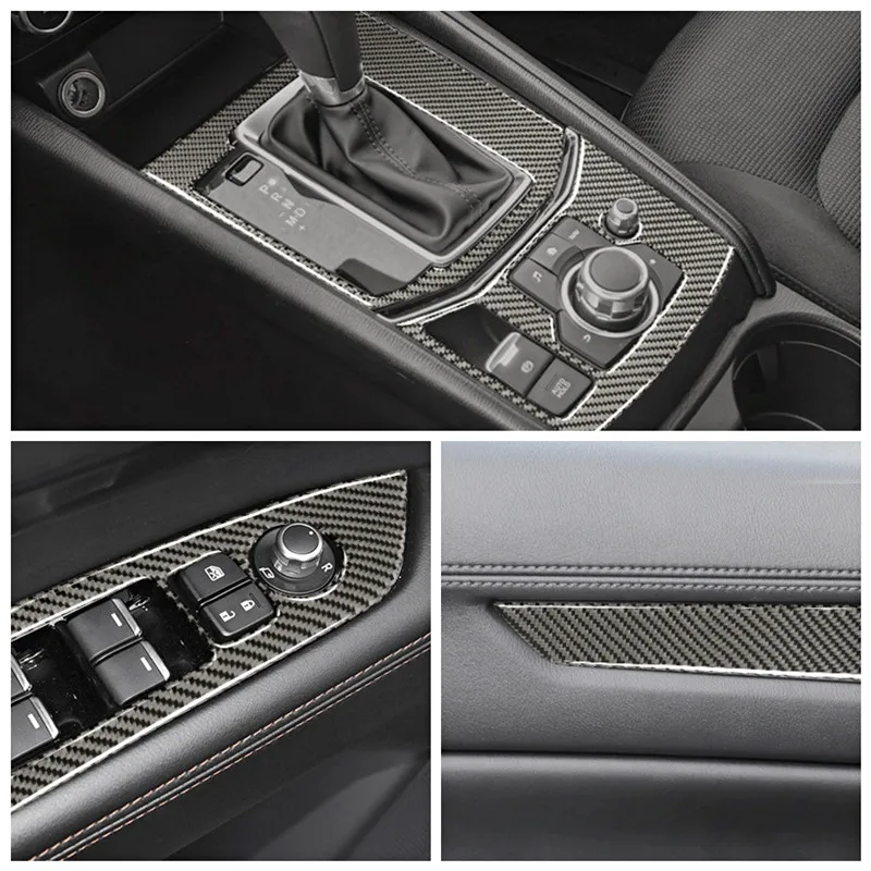 Carbon Fiber Stickers Gear Shift Panel Car Inner Decorative Cover Trim Strips Decal For Mazda CX-5 2017 Car Interior Accessories
Carbon Fiber Stickers Gear Shift Panel Car Inner Decorative Cover Trim Strips Decal For Mazda CX-5 2017 Car Interior Accessories