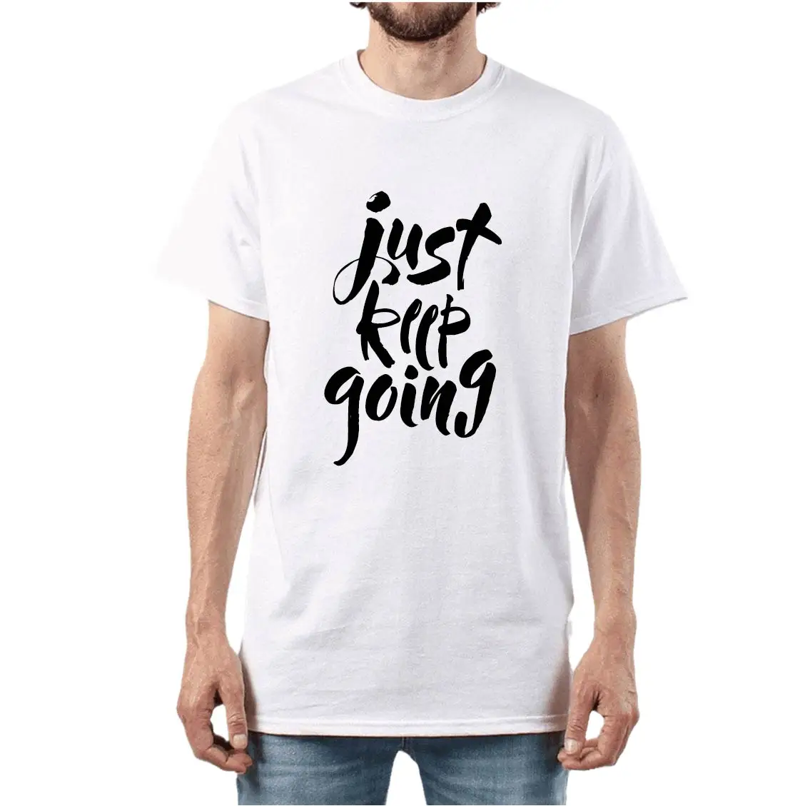 Just Keep Going Slogan T-Shirt Funny Rock Wick Street Wear Design Creative Graphic Tees 100% Cotton Gift For Male Shirt
Just Keep Going Slogan T-Shirt Funny Rock Wick Street Wear Design Creative Graphic Tees 100% Cotton Gift For Male Shirt