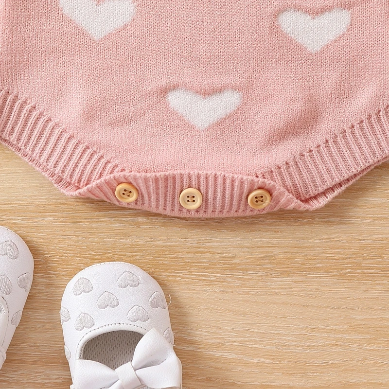 Toddler Infant Baby Girl Knit Sweater Romper Long Sleeve Jumpsuit Fall Winter Clothes
Toddler Infant Baby Girl Knit Sweater Romper Long Sleeve Jumpsuit Fall Winter Clothes