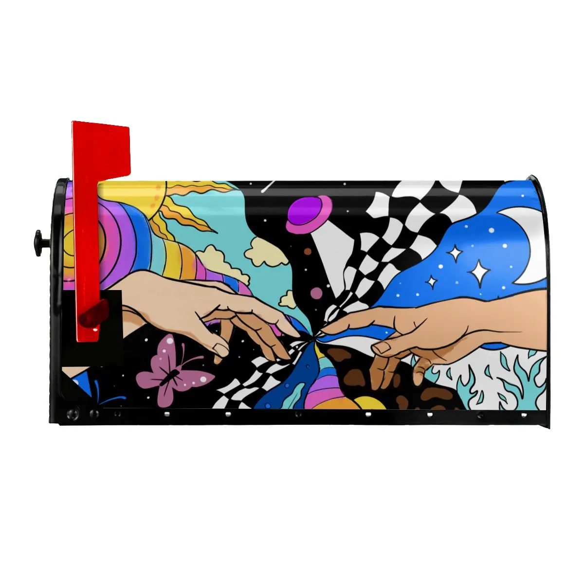 Flower Love Peace Magnetic Waterproof Sunscreen American Standard&Large Size Mailbox Protective Covers
Flower Love Peace Magnetic Waterproof Sunscreen American Standard&Large Size Mailbox Protective Covers