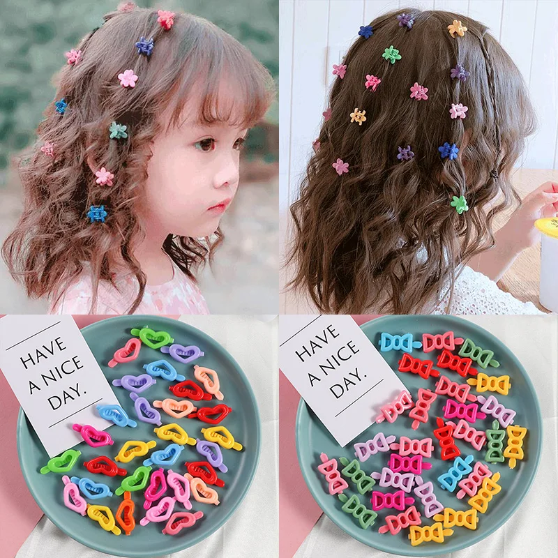 30PCS Girl Sweet Hair Clips Candy colors Flower Star Bow Small Hair Claws Hair Accessories Kids Cartoon Barrettes Headwear Gift
30PCS Girl Sweet Hair Clips Candy colors Flower Star Bow Small Hair Claws Hair Accessories Kids Cartoon Barrettes Headwear Gift