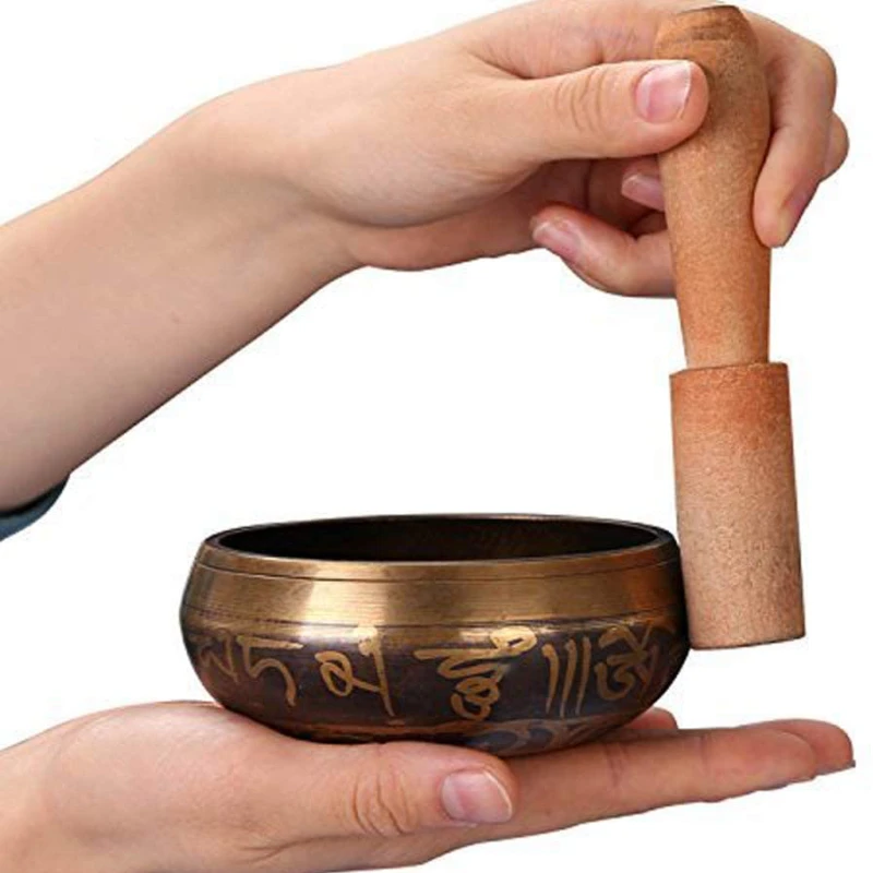 Himalaya Singing Bowl with Wood stick and Cushion Resonace Sound Yoga Meditation Buddhist Tibetan Bowl setcuenco tibetano
Himalaya Singing Bowl with Wood stick and Cushion Resonace Sound Yoga Meditation Buddhist Tibetan Bowl setcuenco tibetano