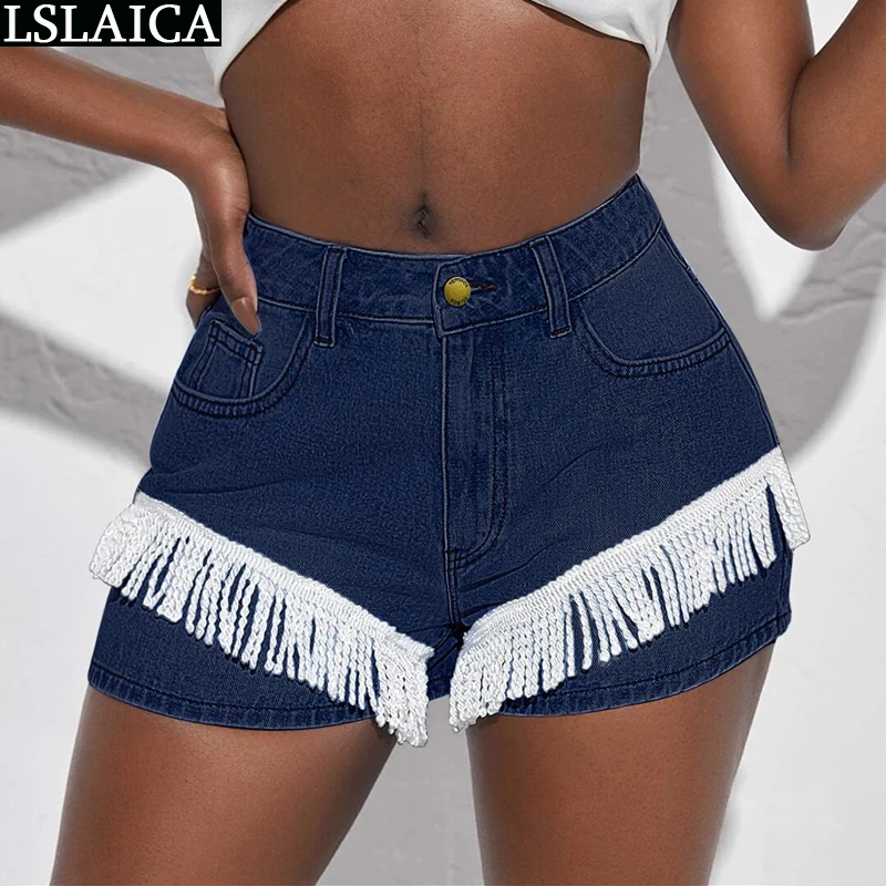 Lslaica Women Summer Shorts Casual High Waist 2022 Pockets Tassel Patchwork Woman Clothing Designer Fashion Streetwear Jeans New
Lslaica Women Summer Shorts Casual High Waist 2022 Pockets Tassel Patchwork Woman Clothing Designer Fashion Streetwear Jeans New
