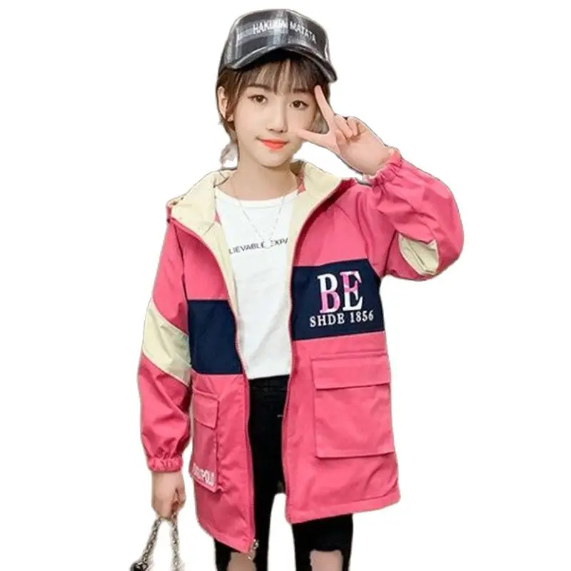 New 2022 Spring Autumn Polyester Jacket For Girls Korean Version Fashion Double-Sided Wearable Casual Hooded Children's Clothing
New 2022 Spring Autumn Polyester Jacket For Girls Korean Version Fashion Double-Sided Wearable Casual Hooded Children's Clothing
