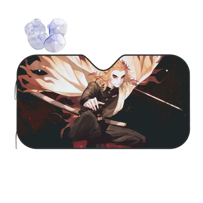 Ghost Slayer Anime Car Sunshade Cartoon Animation Car Sunscreen UV Protection Auto Parts Decorative Sunshade
Ghost Slayer Anime Car Sunshade Cartoon Animation Car Sunscreen UV Protection Auto Parts Decorative Sunshade