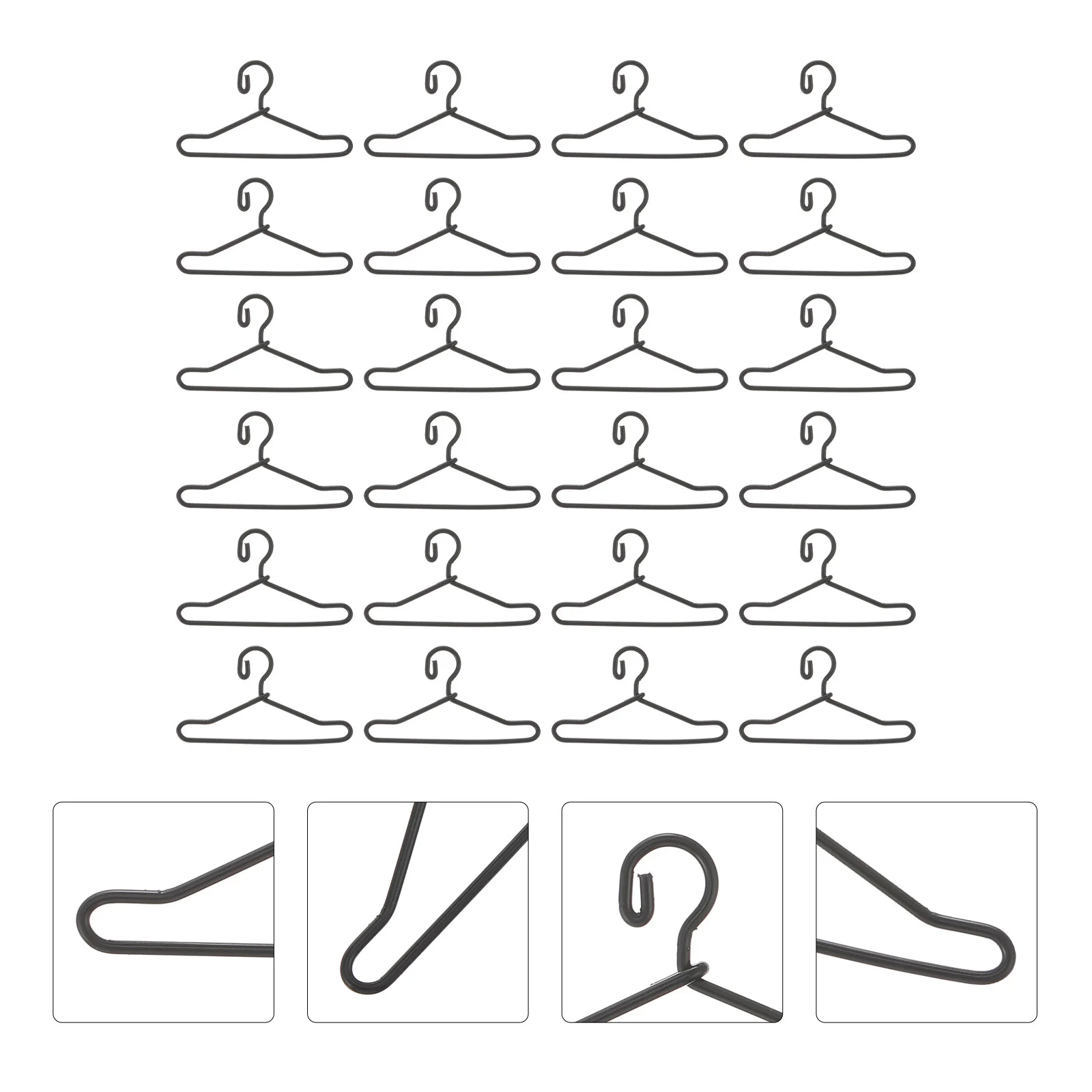 Hanger Hangers Clothes Dress Metal Coat Mini Rack Holder Miniature Cloth Organizer House Closet Wardrobe Clothing Accessories
Hanger Hangers Clothes Dress Metal Coat Mini Rack Holder Miniature Cloth Organizer House Closet Wardrobe Clothing Accessories