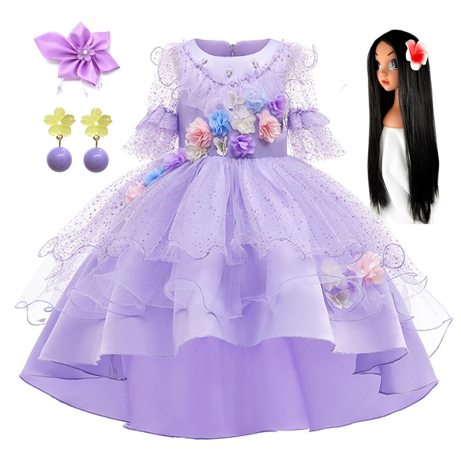 Disney Encanto Costumes For Girls Princess Isabela Madrigal Dress Mirabel Cosplay Kid Clothes For Carnival Birthday Halloween
Disney Encanto Costumes For Girls Princess Isabela Madrigal Dress Mirabel Cosplay Kid Clothes For Carnival Birthday Halloween