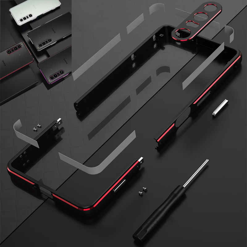 Bumper Case For Sony Xperia 1 IV 1IV X1 IV Metal Aluminum Frame For Song Xperia 1 IV X1V Luxury Shockproof Phone Accessories
Bumper Case For Sony Xperia 1 IV 1IV X1 IV Metal Aluminum Frame For Song Xperia 1 IV X1V Luxury Shockproof Phone Accessories