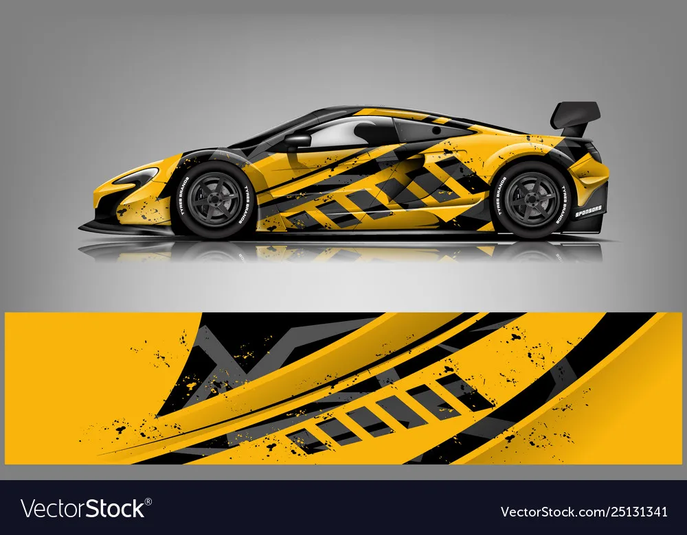 Yellow Racing Car Graphic Decal Full Body Racing Vinyl Wrap Car Full Wrap Sticker Decorative Car Decal Length 400cm Width 100cm
Yellow Racing Car Graphic Decal Full Body Racing Vinyl Wrap Car Full Wrap Sticker Decorative Car Decal Length 400cm Width 100cm