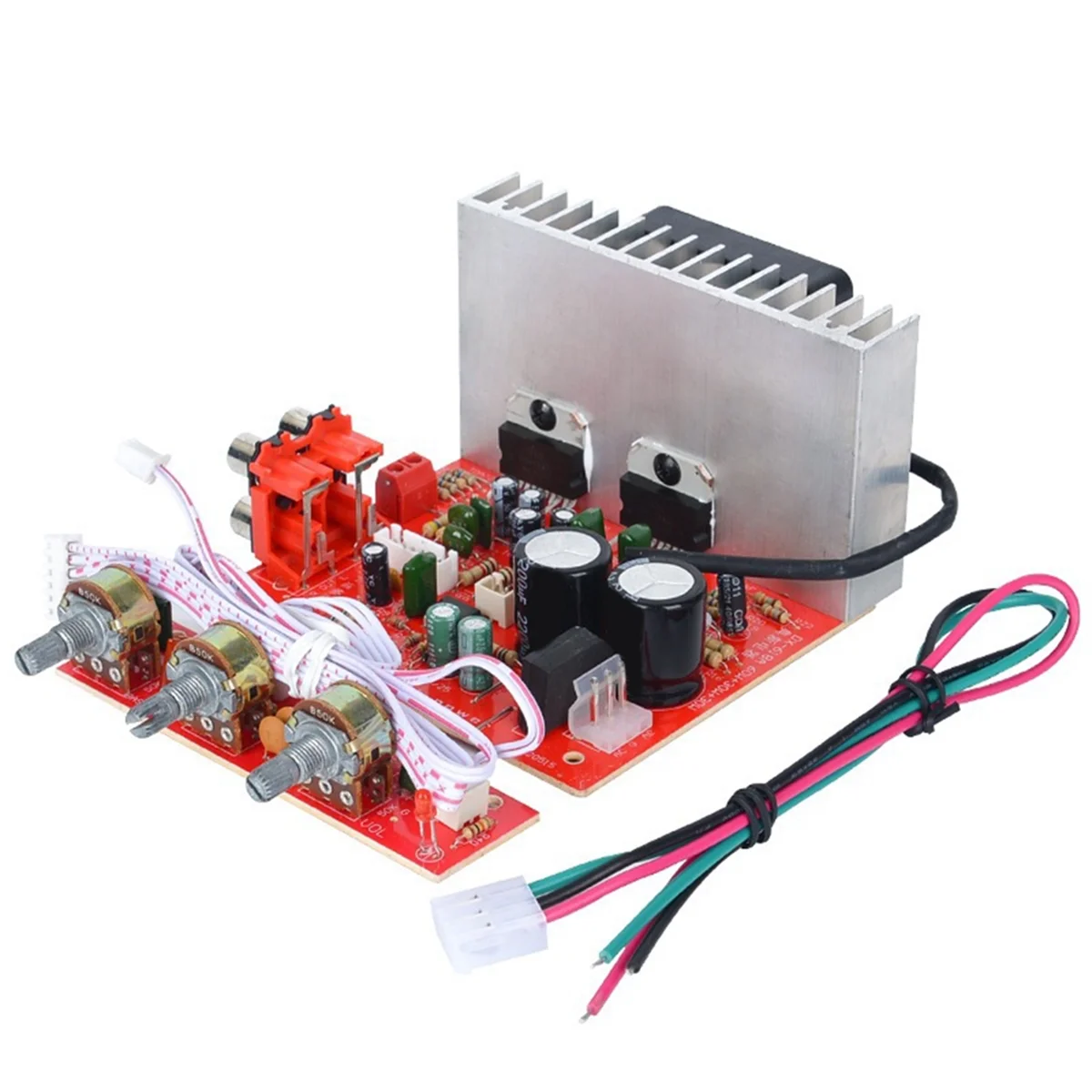 DX-618 Audio Subwoofer Stereo Amplifier Board 2.1 Channel 60Wx3 DC12-18V Module with Power Cable
DX-618 Audio Subwoofer Stereo Amplifier Board 2.1 Channel 60Wx3 DC12-18V Module with Power Cable