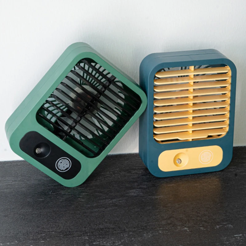 Portable Air Cooler Desktop Fan Adjustable Cooling Fan Three-speed Spray Fan Office Bedroom Fan Usb Mini Charging Fan
Portable Air Cooler Desktop Fan Adjustable Cooling Fan Three-speed Spray Fan Office Bedroom Fan Usb Mini Charging Fan