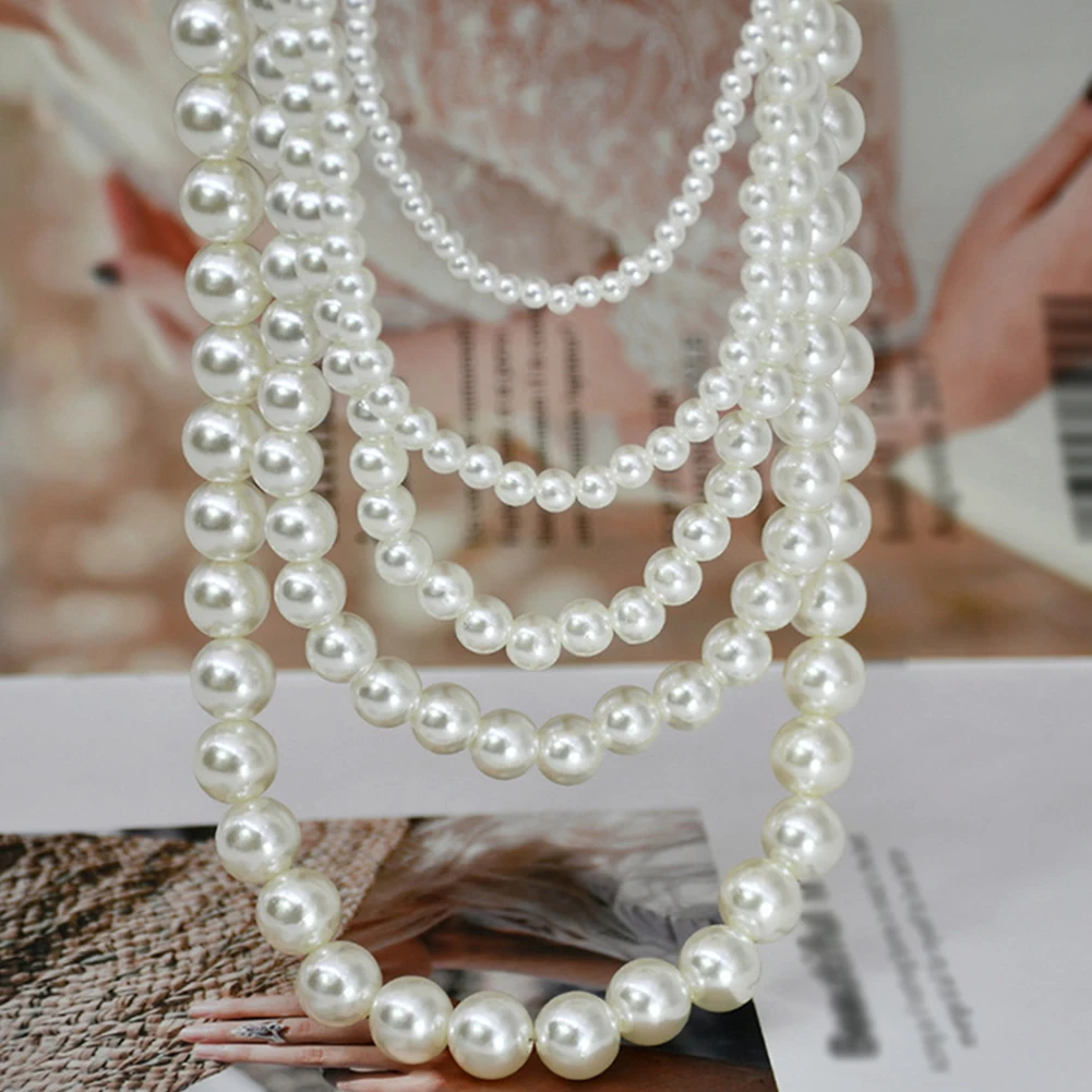2022 New Trendy Imitation Pearl Necklace Women Temperament Simple Handmade Strand Bead Necklace For Jewelry Gift
2022 New Trendy Imitation Pearl Necklace Women Temperament Simple Handmade Strand Bead Necklace For Jewelry Gift