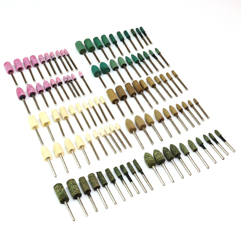 100 шт. электрический шлифовальный набор, шлифовальный круг, многофункциональная полировальная Шлифовальная головка, смешанный набор 
100 шт. электрический шлифовальный набор, шлифовальный круг, многофункциональная полировальная Шлифовальная головка, смешанный набор