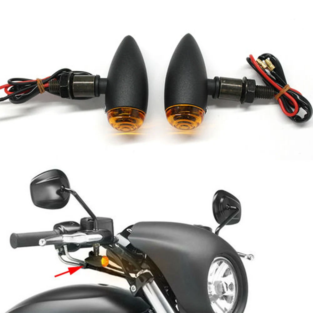 For Harley Honda Yamaha Suzuki 10mm Bolt Thread Motorcycle Cafe Racer Turn Signal Lights Amber Brake Indicator Light Universal
For Harley Honda Yamaha Suzuki 10mm Bolt Thread Motorcycle Cafe Racer Turn Signal Lights Amber Brake Indicator Light Universal