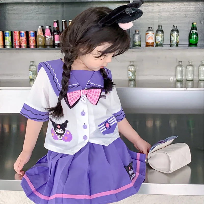 Kawaii Sanrio, Hello Kitty My Melody мультфильм аниме детская футболка шорты костюм летняя хлопковая плиссированная юбка комплект из двух предметов 2023
Kawaii Sanrio, Hello Kitty My Melody мультфильм аниме детская футболка шорты костюм летняя хлопковая плиссированная юбка комплект из двух предметов 2023