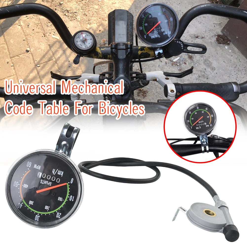 Bicycle Computer Waterproof Bicycle Bike Speedometer Cycling Stopwatch Analog Mechanical Odometer with Hardware Bike Accessories
Bicycle Computer Waterproof Bicycle Bike Speedometer Cycling Stopwatch Analog Mechanical Odometer with Hardware Bike Accessories