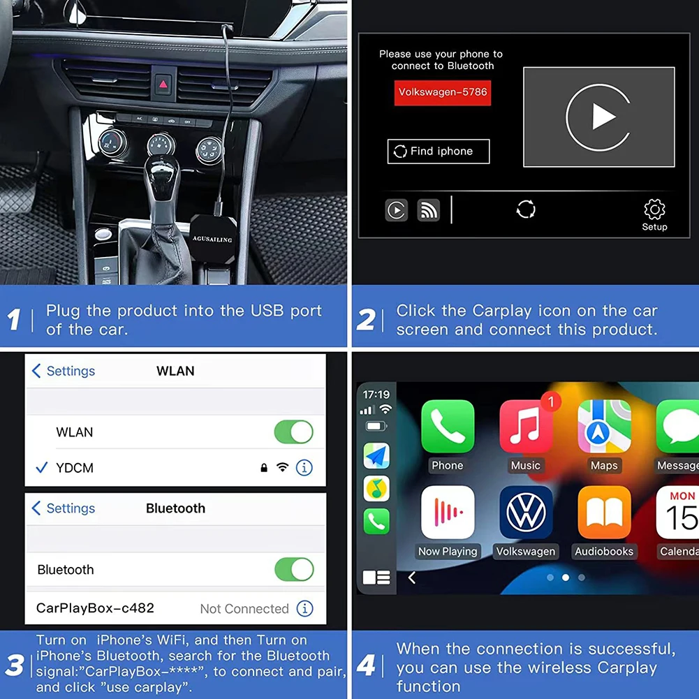 Data Cable Carplay Box Activator Dongle Brand New Plastic 110g 60×60×18mm For Carplay Plug & Play Carplay Adapter
Data Cable Carplay Box Activator Dongle Brand New Plastic 110g 60×60×18mm For Carplay Plug & Play Carplay Adapter