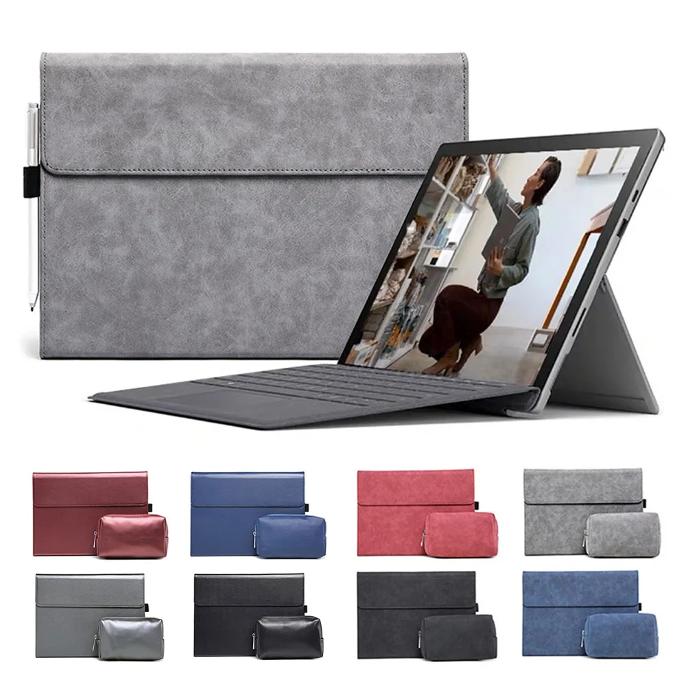 Кожаный чехол-книжка RYWER для Microsoft Surface Pro 6 5 4 3 7 Plus X, чехол для планшета Surface Go 1 2, водонепроницаемый чехол
Кожаный чехол-книжка RYWER для Microsoft Surface Pro 6 5 4 3 7 Plus X, чехол для планшета Surface Go 1 2, водонепроницаемый чехол