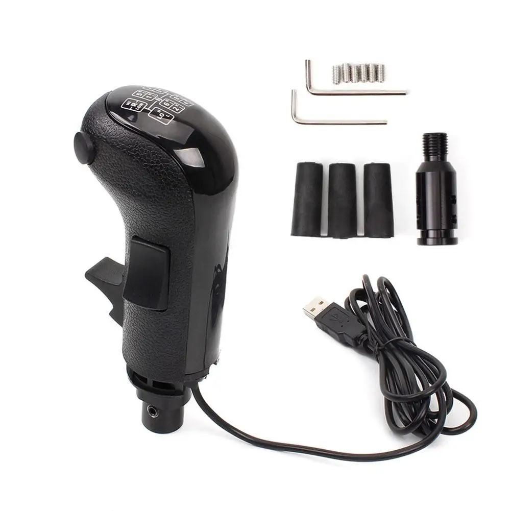 PC USB High Low Gear Simulator Shifter Knob for Logitech G25 G27 G29 G920 For Thrustmaster TH8A /FANATEC SQ PXN A10
PC USB High Low Gear Simulator Shifter Knob for Logitech G25 G27 G29 G920 For Thrustmaster TH8A /FANATEC SQ PXN A10